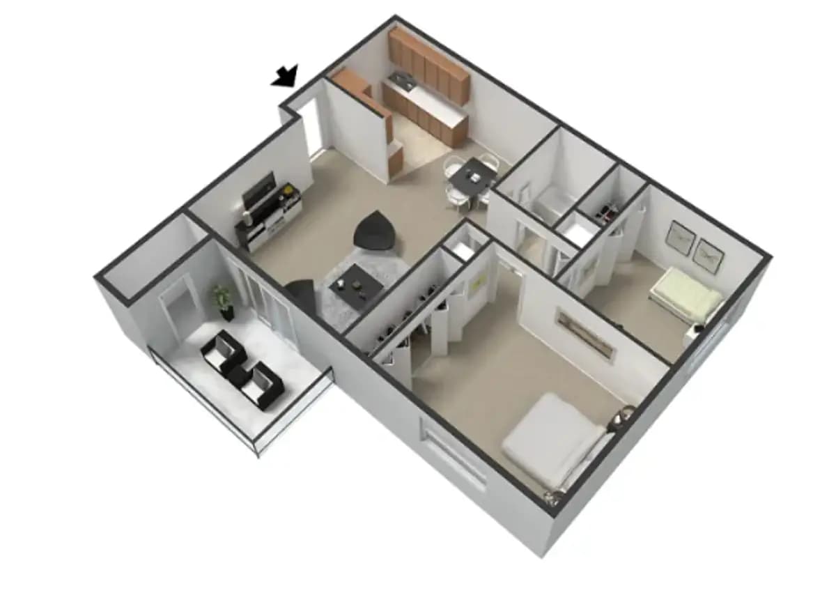 Shagbark Apartments - Apartment - 4