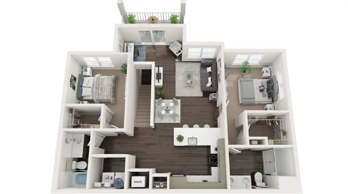 Hawthorn Apartments - Apartment - 3