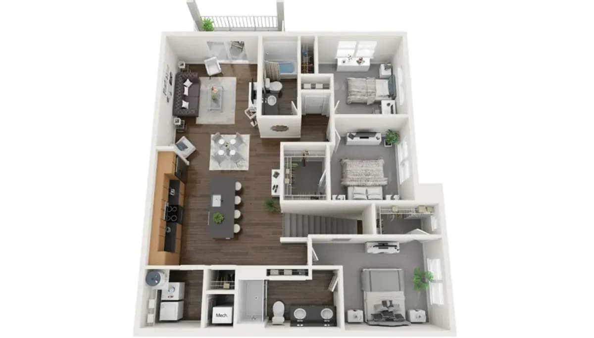 Hawthorn Apartments - Apartment - 6