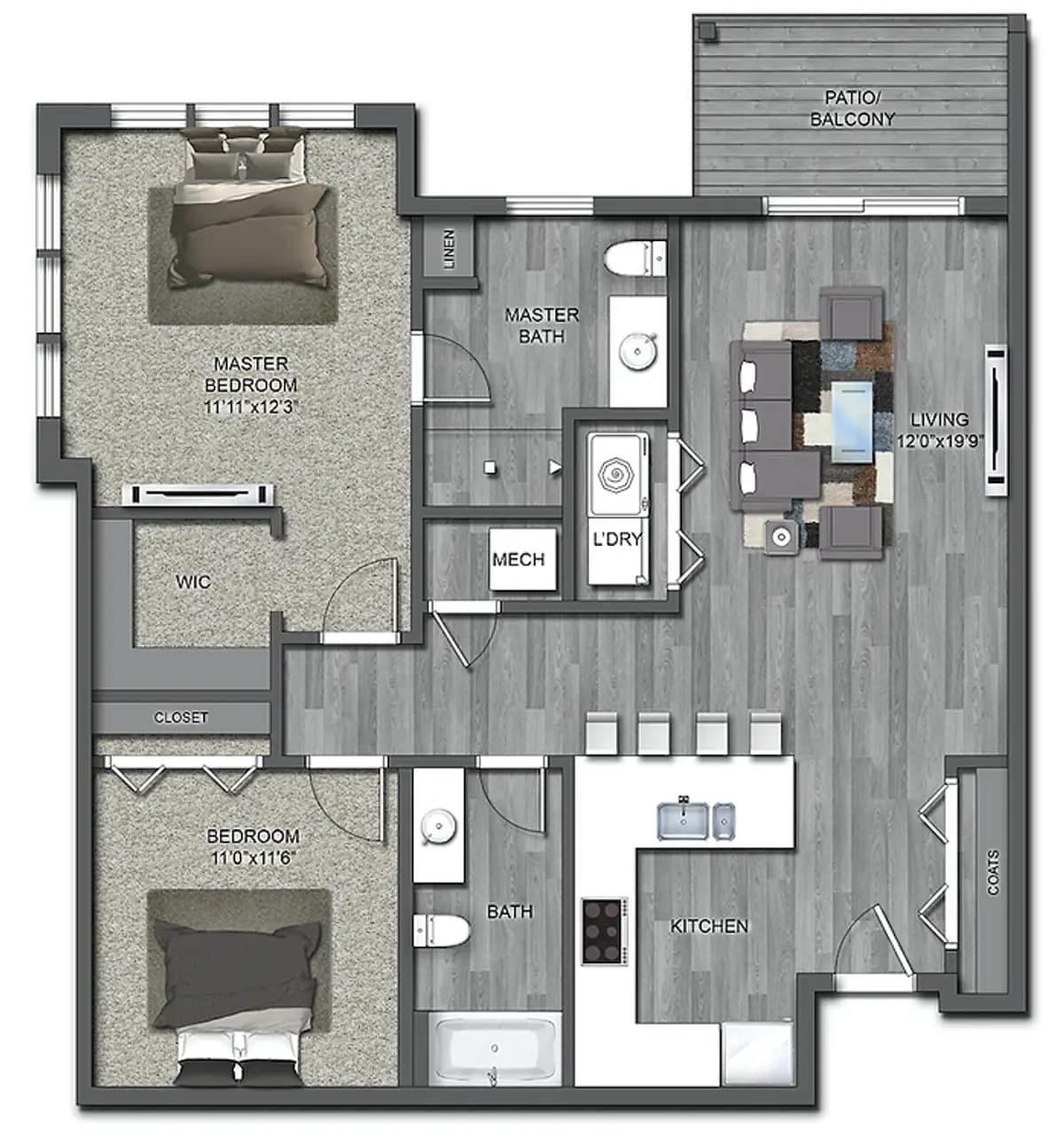 Breeze Terrace Apartments  - Apartment - 14