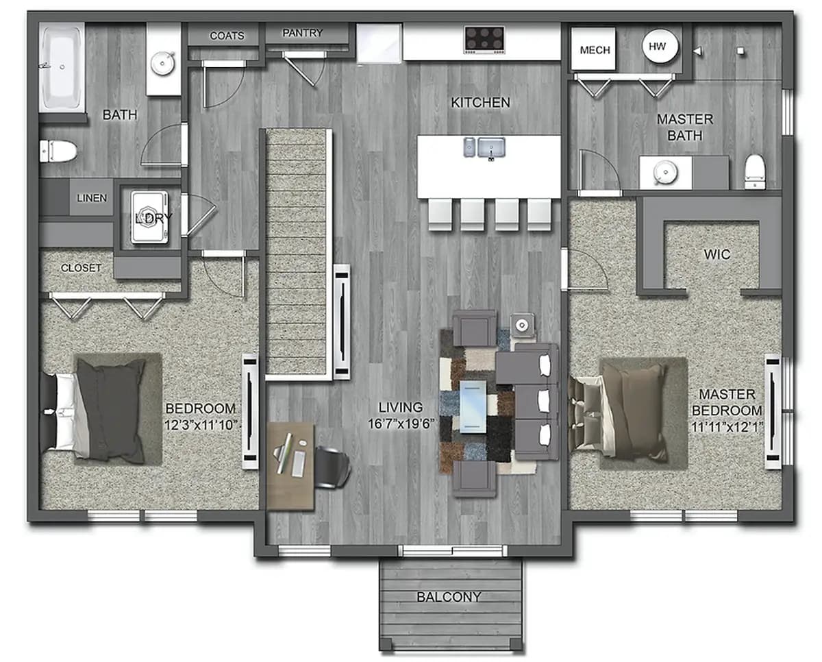 Breeze Terrace Apartments  - Apartment - 11